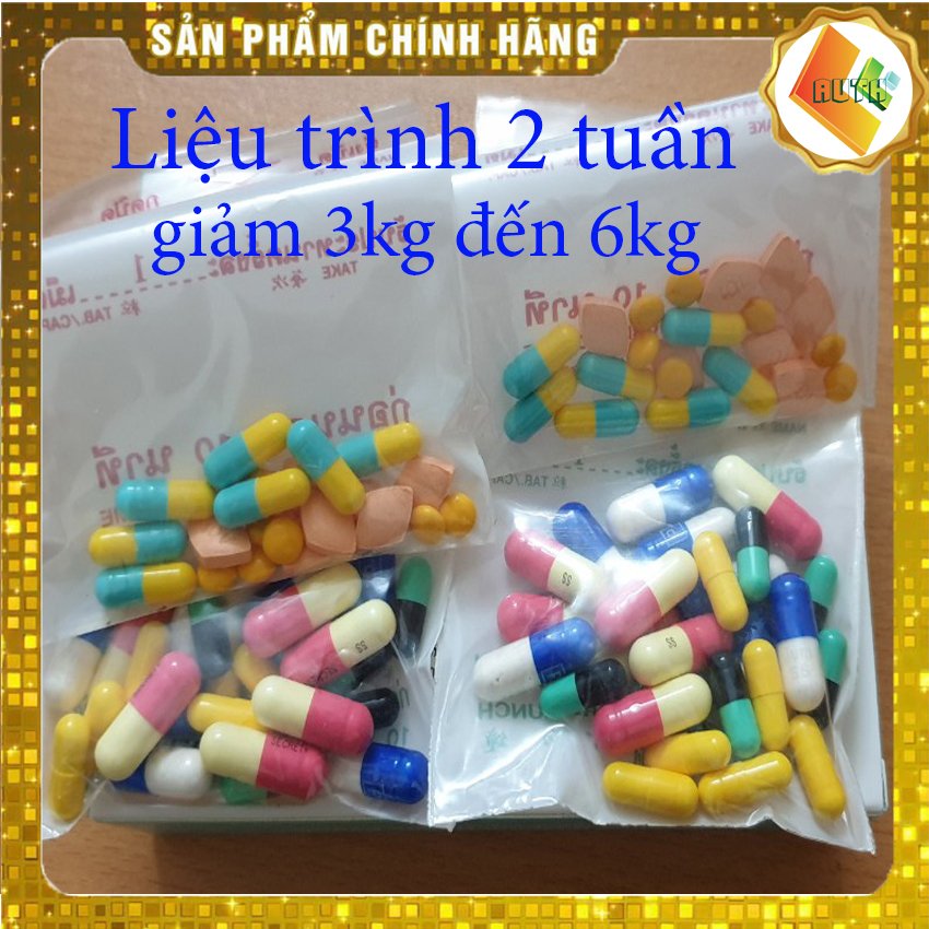 Viên uống giảm cân Yanhee Vip 7SS PlusThái Lan (LIỆU TRÌNH 2 TUẦN) (GIẢ SỈ tặng kèm Thước dây) .Giảm cân hiệu quả, an toàn, CAM KẾT GIẢM CÂN