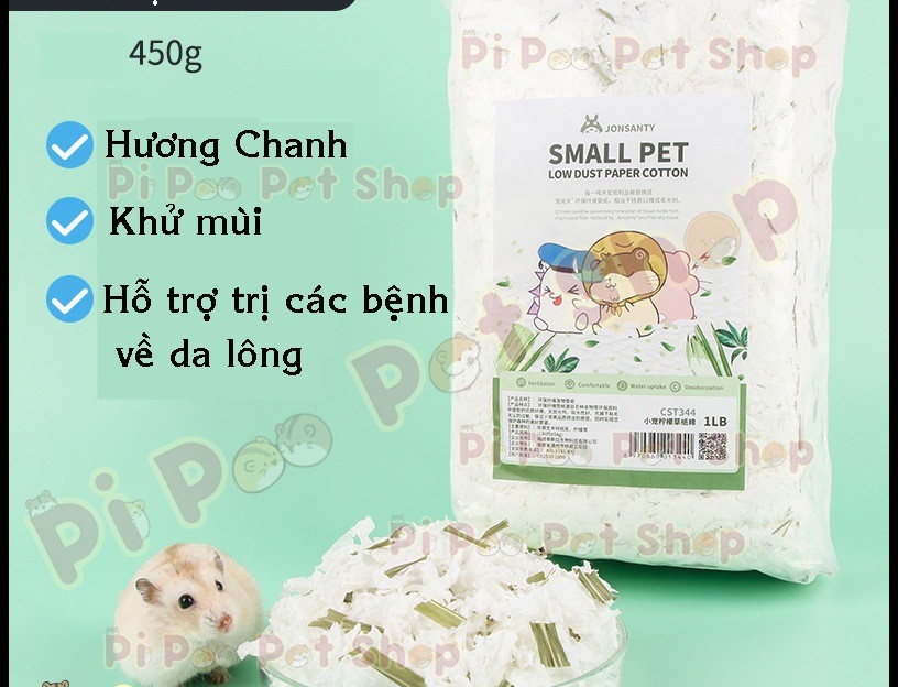 Giấy lót chuồng cho Hamster - Giấy Jonsanty