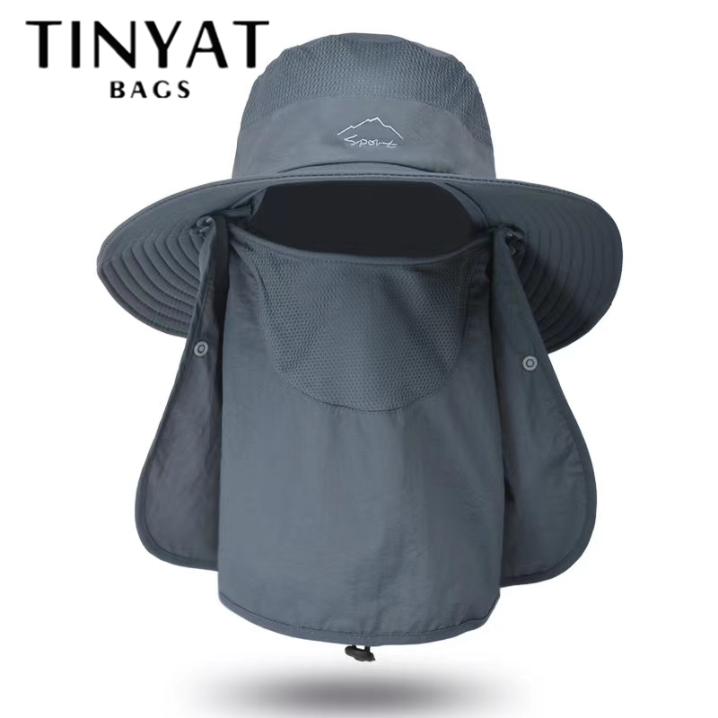 Mũ Chống Nắng Ngoài Trời Có Nắp Cổ Cho Nam Và Nữ UPF 50 + UV-INTL