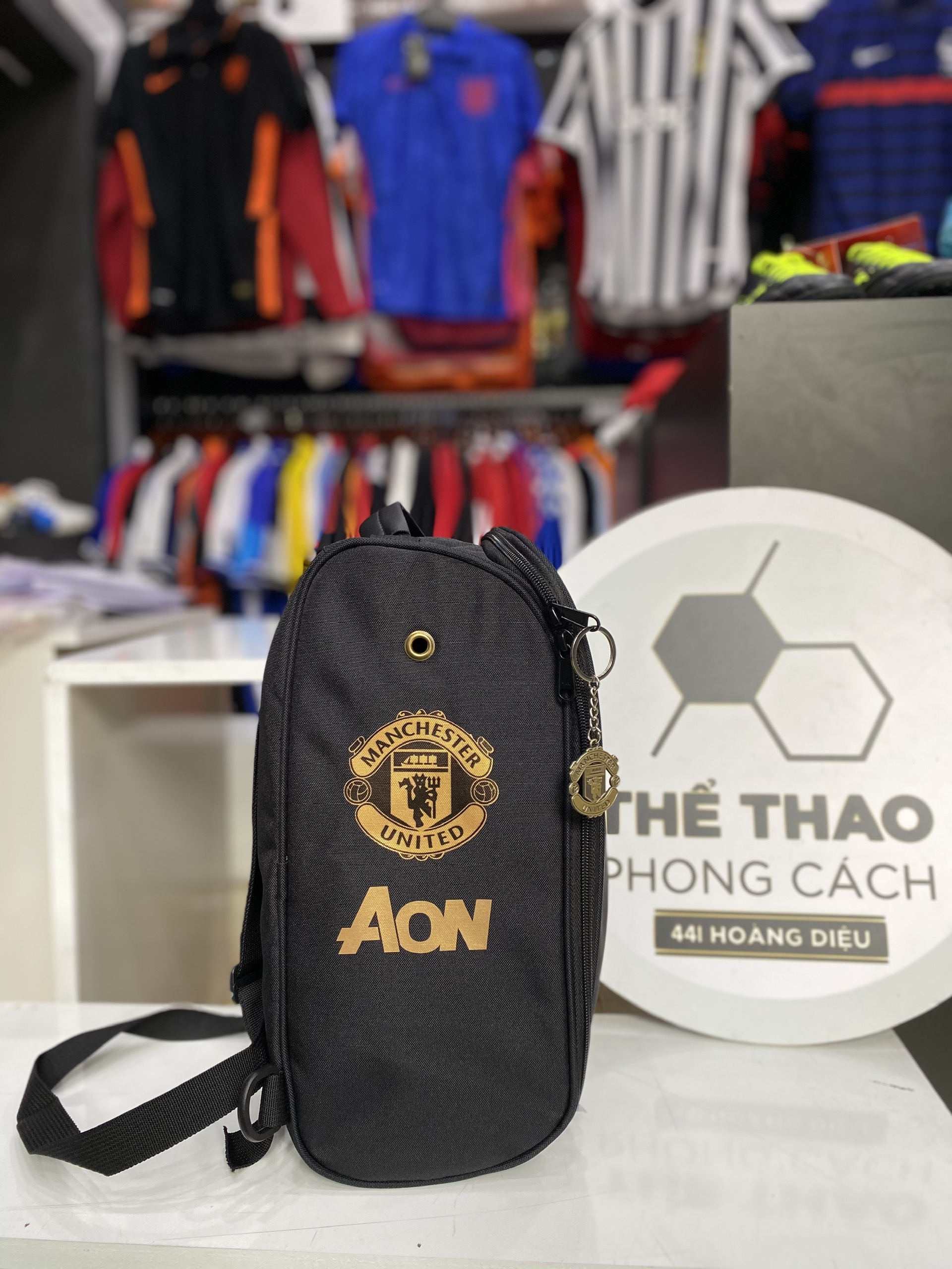 Túi đựng giày đeo chéo logo các clb bóng đá