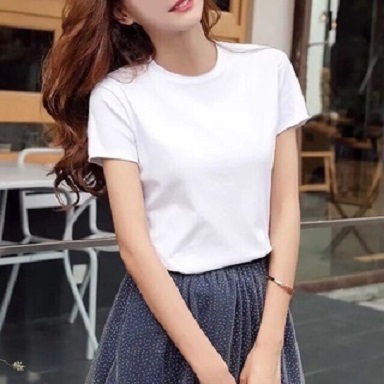 Áo phông cổ tròn chất thun Cotton co giãn 4 chiều, thoáng mát, thấm hút mồ hôi tốt