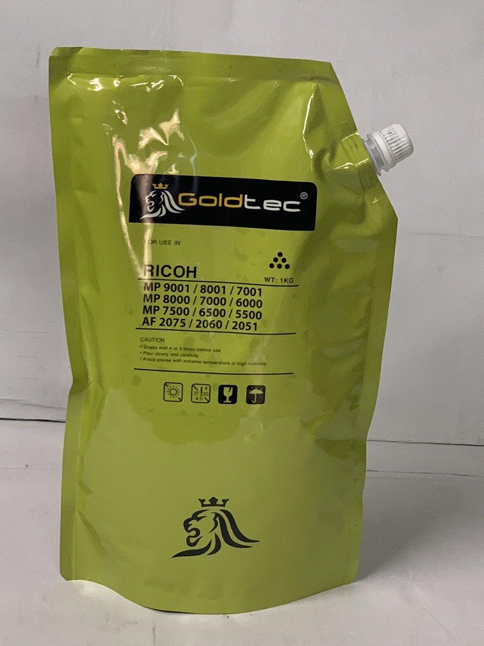 Mực in Goldtec vàng máy photocopy Ricoh MP 9001 8001 7001 MP 8000 7000 6000 MP 7500 6500 5500 AF 2075 2060 2051