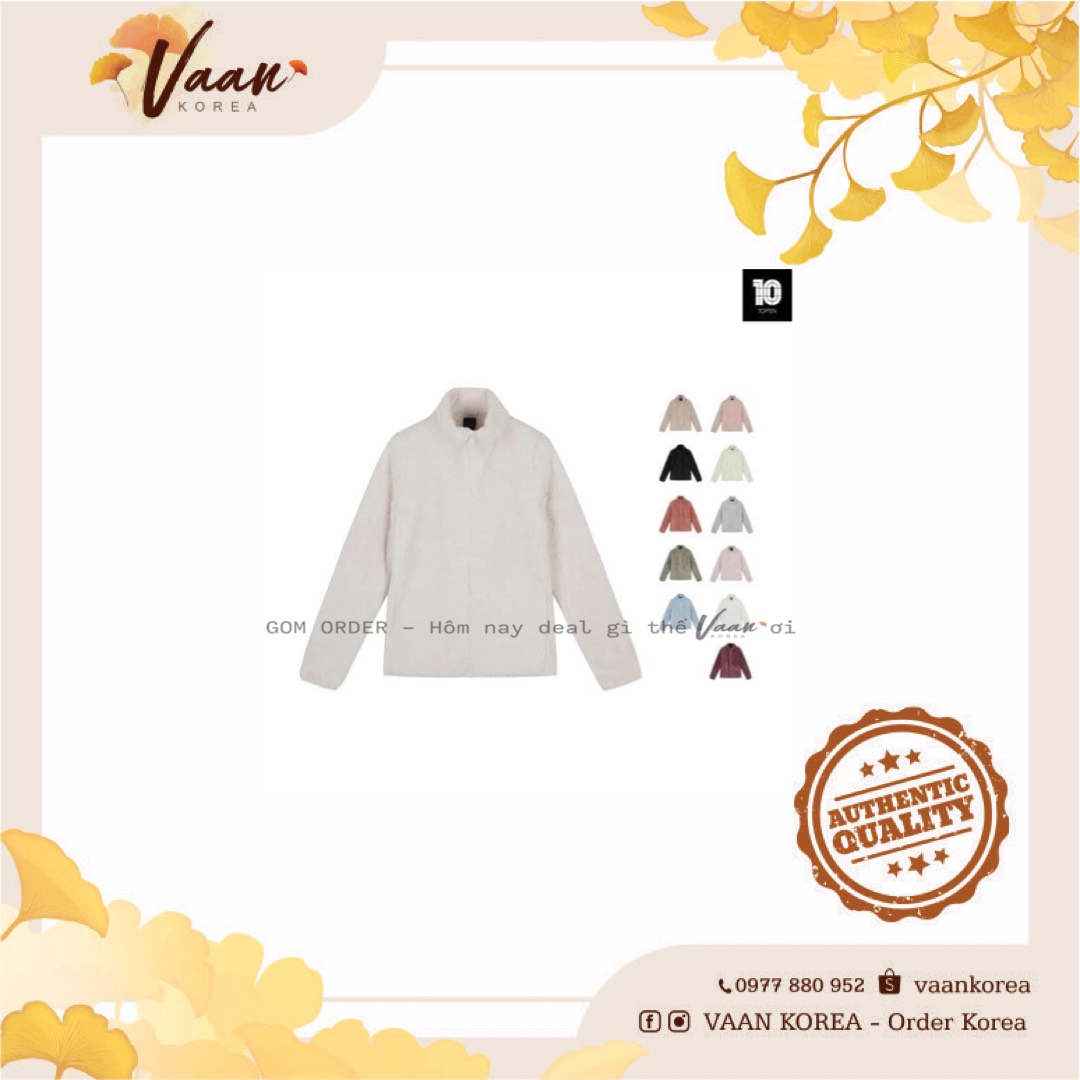 Trả order áo lông nam nữ topten