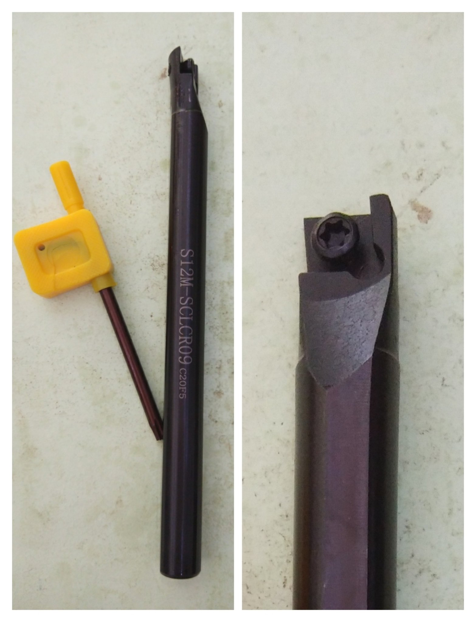 CÁN DAO MÓC LỖ 12 16 20 25 CNC S12M-SCLCR09 VÀ S16Q-SCLCR09 VÀ S20R-SCLCR09 VÀ S25S-SCLCR09 LẮP MẢNH CC09