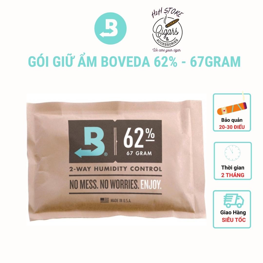 Boveda gói giữ ẩm, túi giữ ẩm 2 chiều 62% - Gói to 67 gram - H2H Store