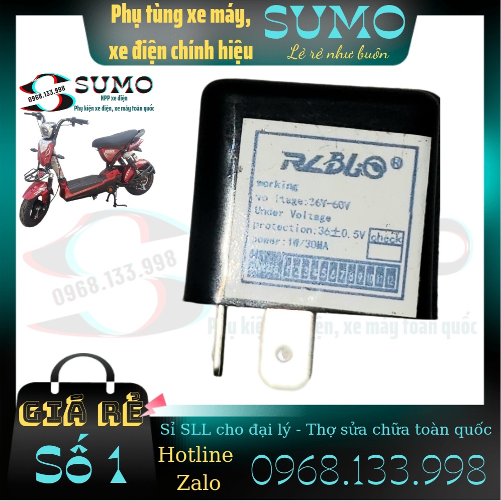 Chíp xi nhan xe điện 36v-60v - phụ tùng xe sumo
