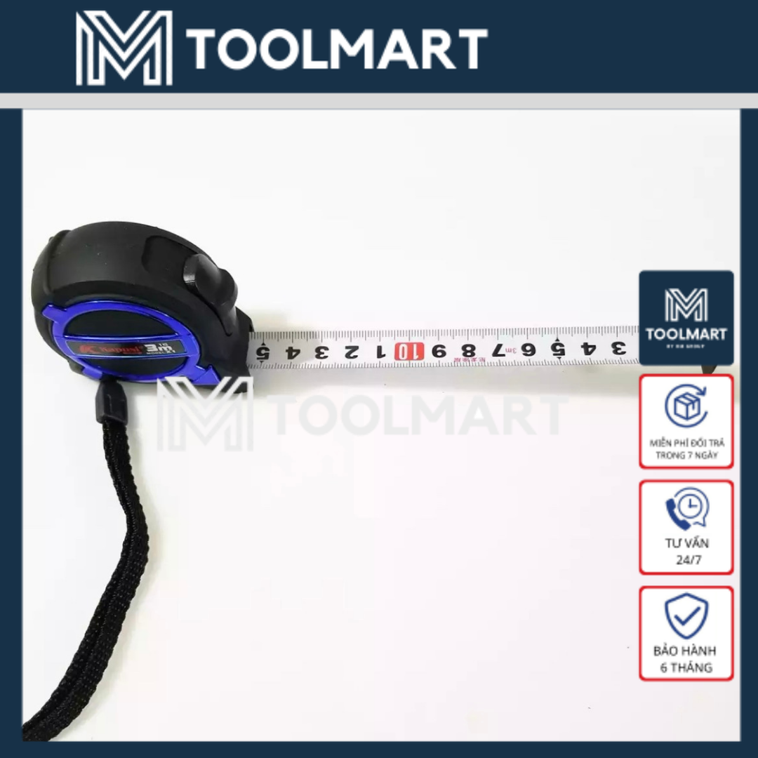 Thước kéo kapusi 3m, 5m, 7.5m - chống va đập - siêu bền
