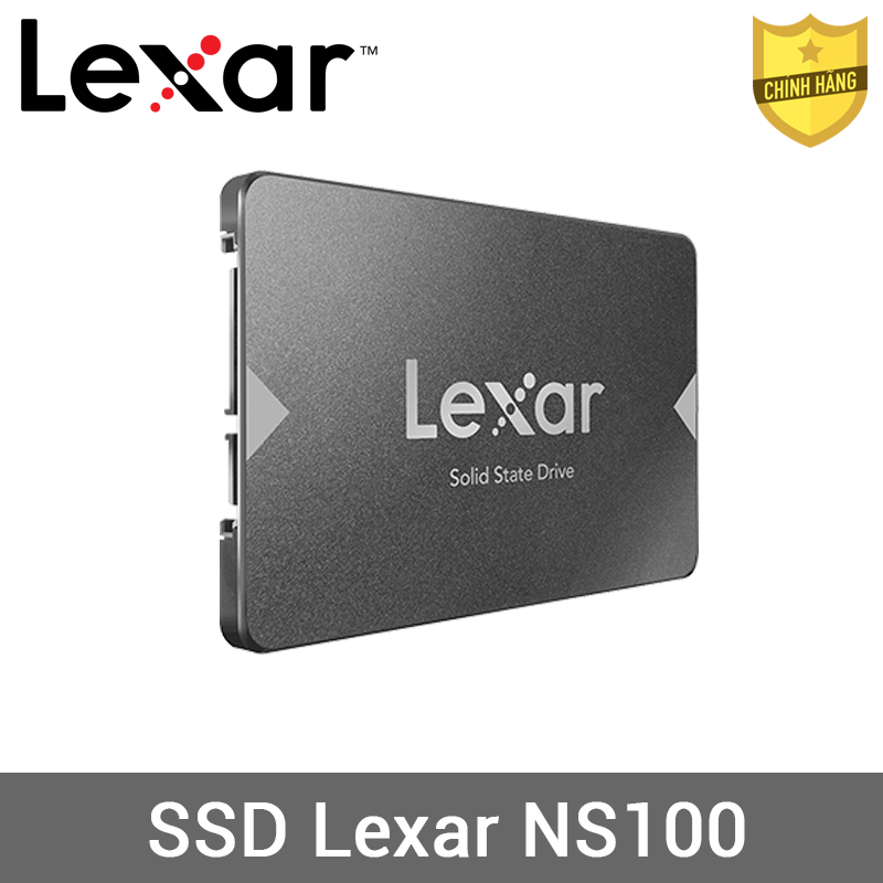 Ổ cứng ssd lexar ns100 128g, 256g sata3 6gb/s 2.5 inch