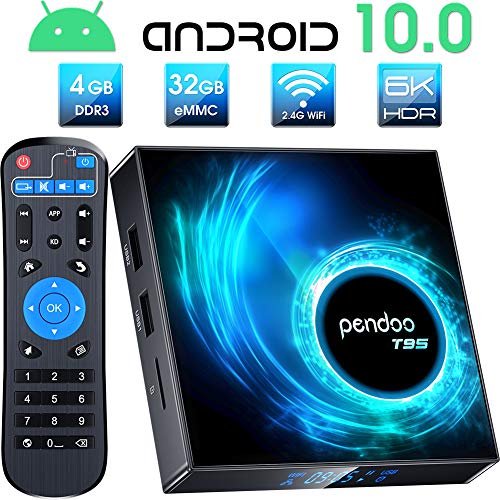 đẦU TV BOX T95 + KHIỂN GIỌNG NÓI CHUỘT BAY G10S 6K, Trình Phát Phương Tiện Android Hộp TV, WIFI kép có bluetooth HDMI Quad H616 HD Core 10.0 cấu hình mạnh