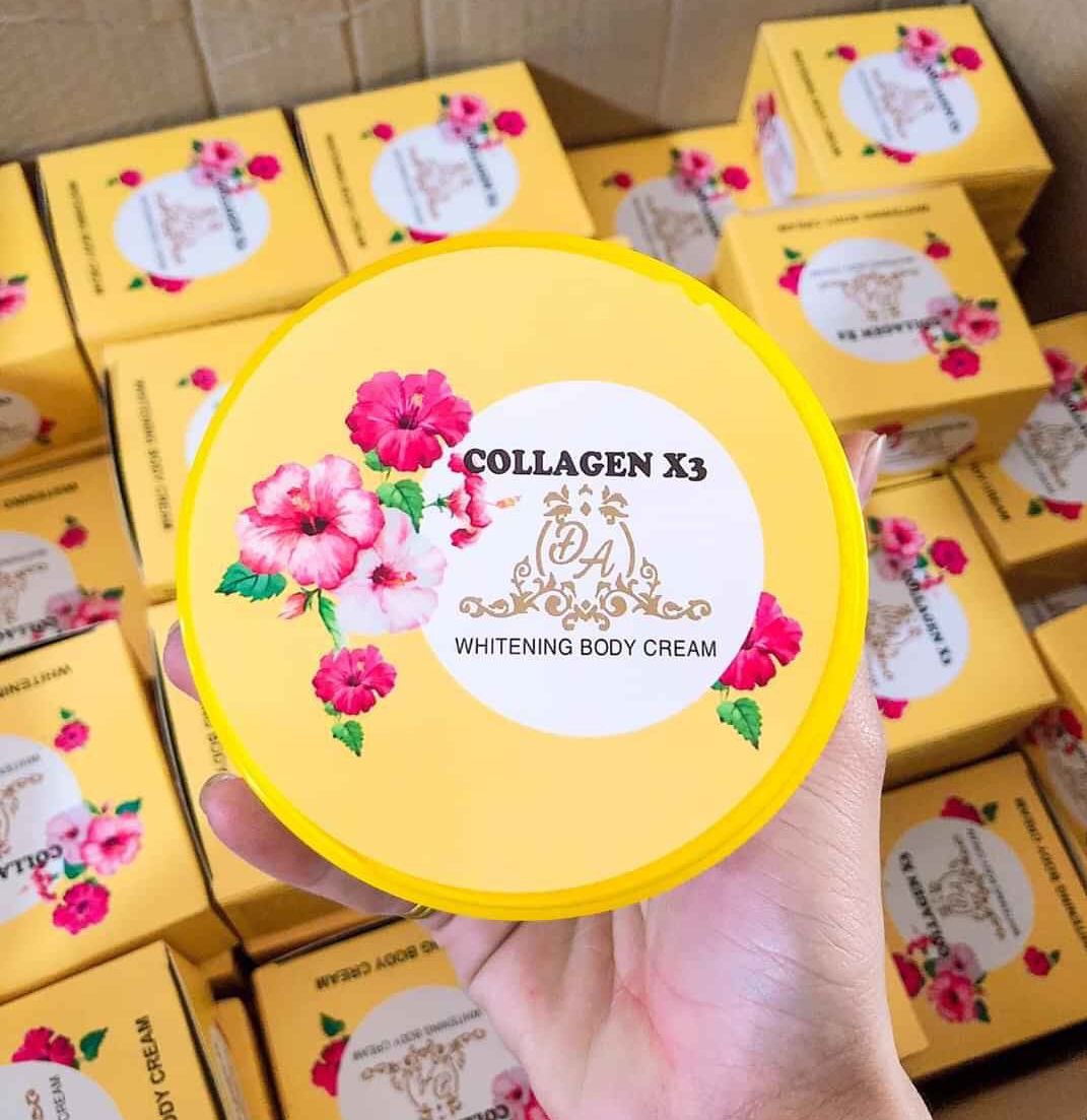 Body collagen x3 đông anh chính hãng - kem body x3 300g