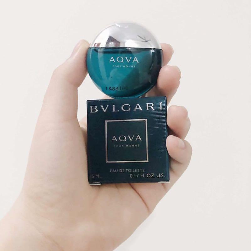 Nước hoa nam Bvl ga ri Aqva Pour Homme mini 5ml