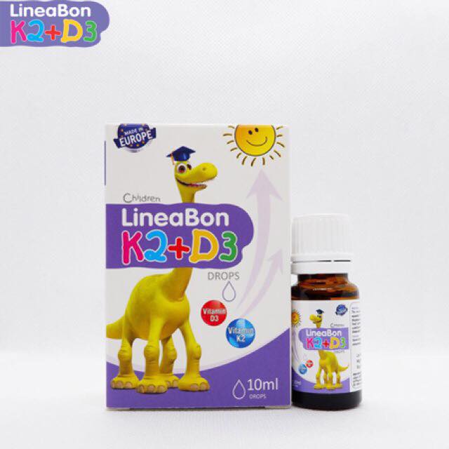 Lineabon K2 D3 tăng chiều cao cho trẻ sơ sinh