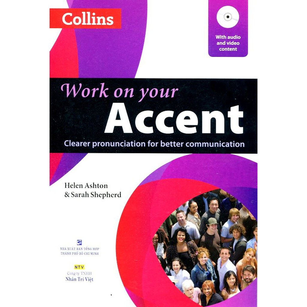 NS Minh Tâm - Sách - Work On Your Accent (Kèm CD)