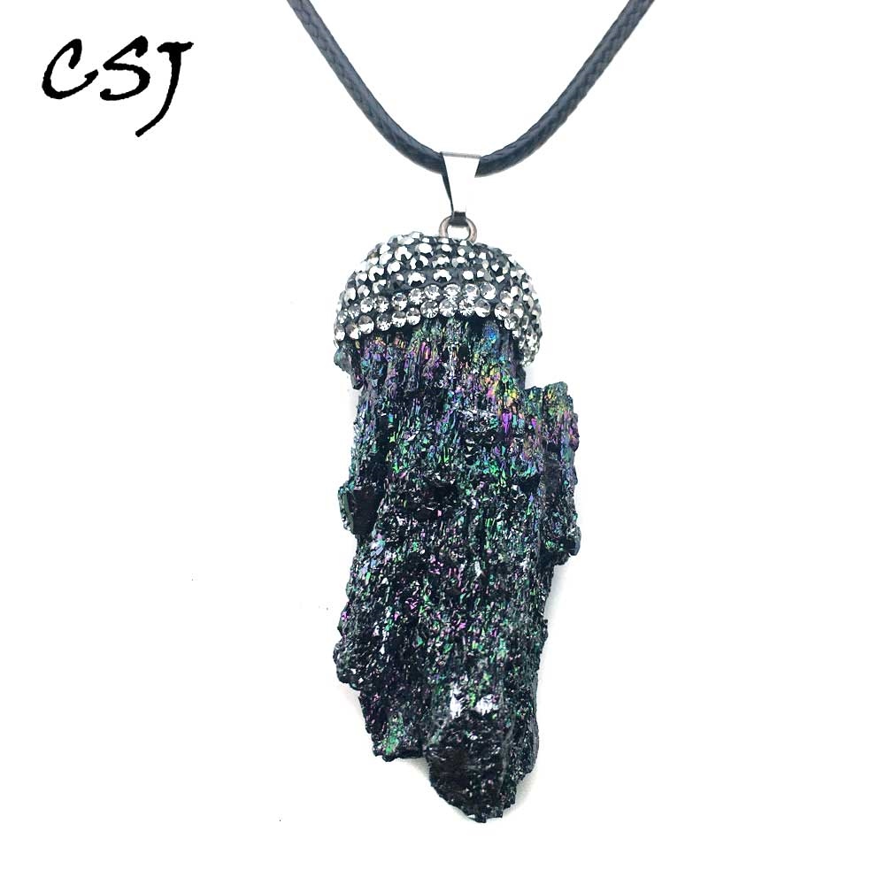 【YF】☑☒✿  CSJ Mysterious Volcanics Pendant Necklace Divination spiritual meditation Delivery