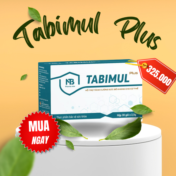 Cốm tabimul plus- tăng cường miễn dịch hô hấp, tăng đề kháng cơ thể
