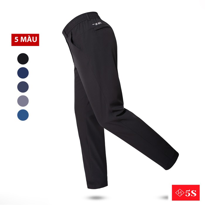Quần Dài Nam 5S (5 Màu) Chất Liệu Vải Dù Cao Cấp, Dáng Suông Thoải Mái, Lưng Cài Dễ Sử Dụng-QGD20001
