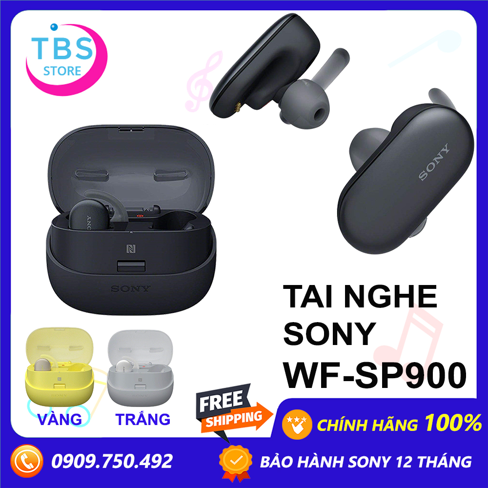 Tai nghe không dây thể thao sony wf-sp900 - hàng chính hãng sony việt nam - bảo hành 12 tháng