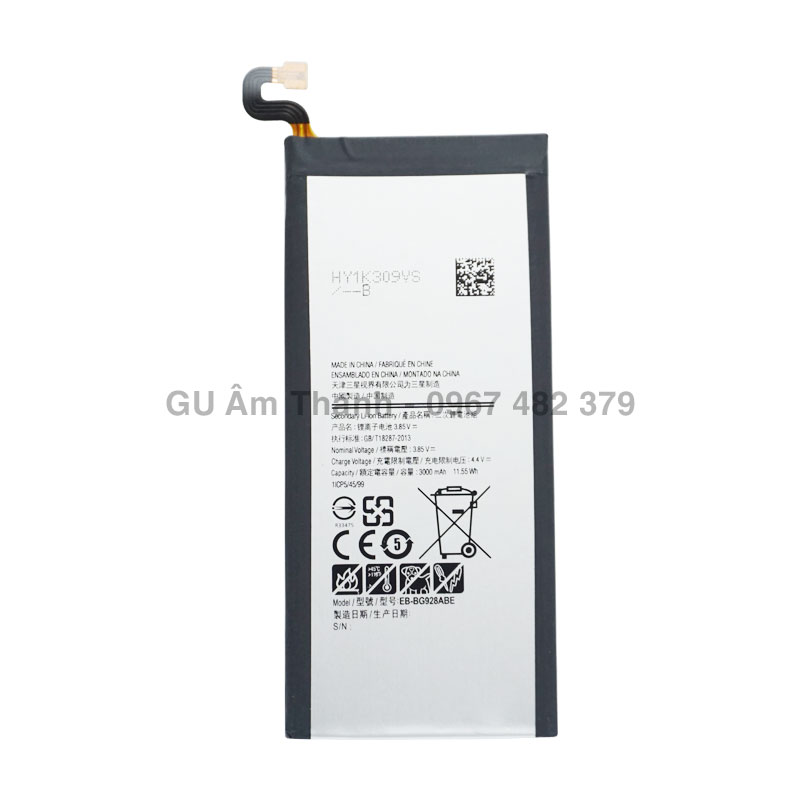Pin thay thế cho Samsung Galaxy S6 Edge Plus G928 3000mAh Zin
