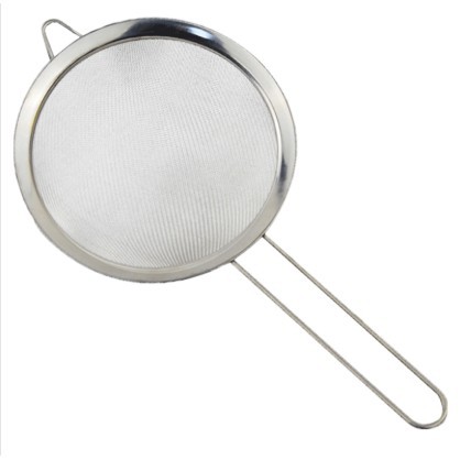 Rây bột inox 2 lớp 16cm cao cấp