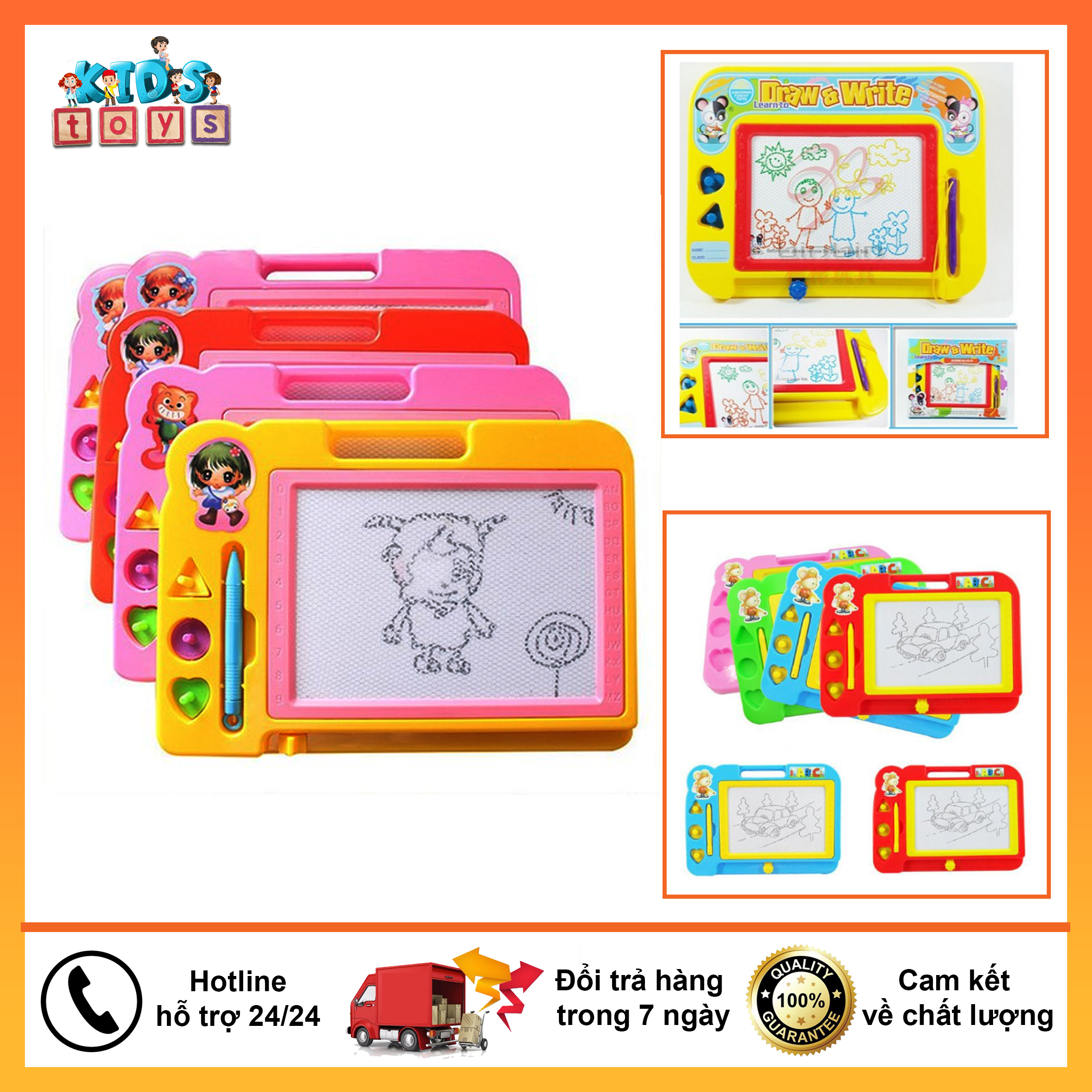 Bảng vẽ thông minh tự xóa, cho bé tập vẽ và viết chữ-bảng vẽ tự xoá điện tử dùng pin