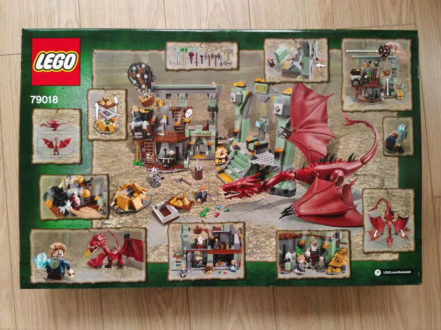 Lonely Mountain Lego The Hobbit The Battle Of Five Armies 100