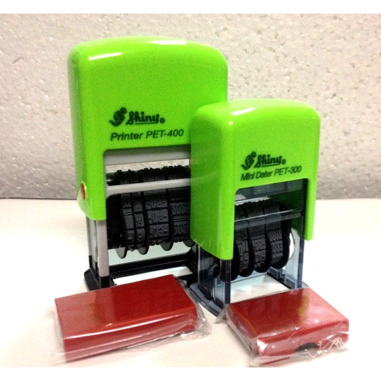 Dấu chuyển đổi ngày-tháng-năm liền mực mini dater shiny pet 300/400