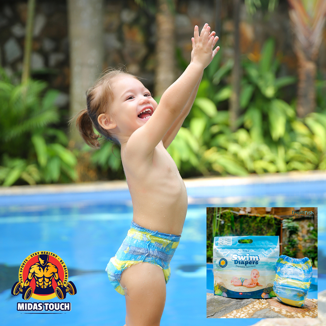  Tã Bỉm Bơi Cho Trẻ Em Tập Bơi Đủ Size S M L - An Toàn Thoải Mái Cho Bé 