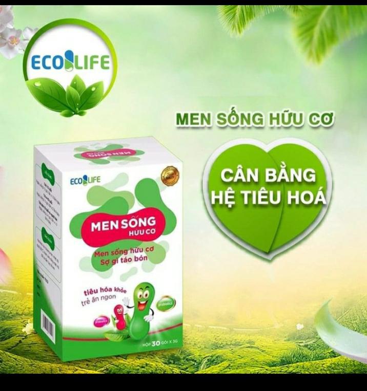 Men sống hữu cơ - cân bằng hệ tiêu hoá