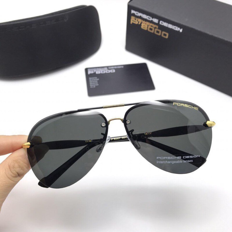 Kính nhìn xuyên màn đêm , kính thời trang porsche design p8000 cao cấp chống tia uv tia cực tím chống chói chống lóa ngày & đêm