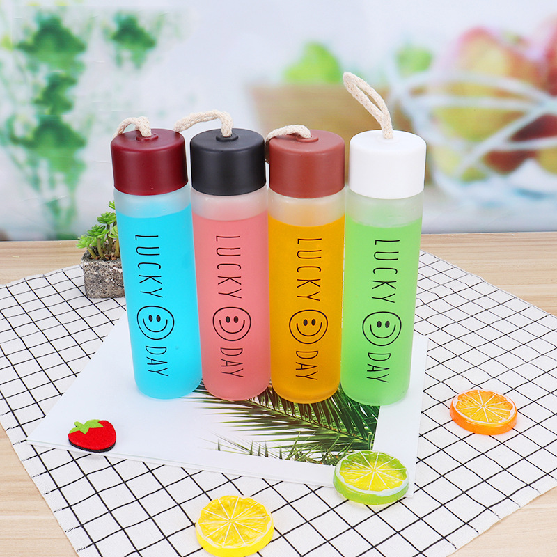 Bình đựng nước thủy tinh Lucky Day 21x5.5cm 360ml