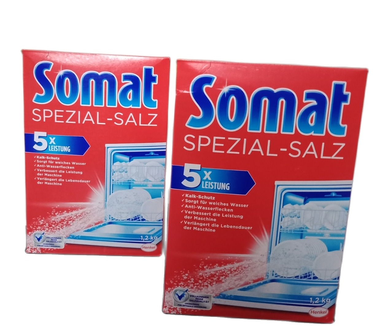 2 hộp Muối Somat dành cho máy rửa chén bát ( MUỐI RỬA BÁT SOMAT )