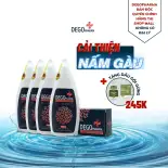 Combo 4 Dầu gội hết nấm da đầu và mảng gàu trắng Dego Pharma - dầu gội tri gàu, dầu gội tri nấm, hết ngứa, cải thiện vảy gàu trắng, á sừng, vảy nến, giảm rụng tóc và kích thích mọc tóc - nguyên liệu nhập khẩu từ Đức