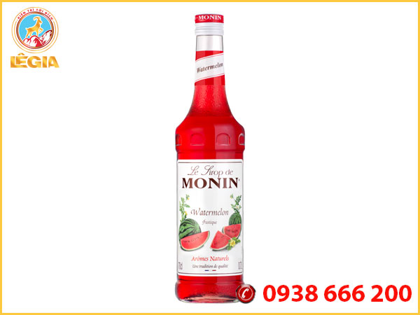 Siro monin dưa hấu 700ml - monin watermelon syrup