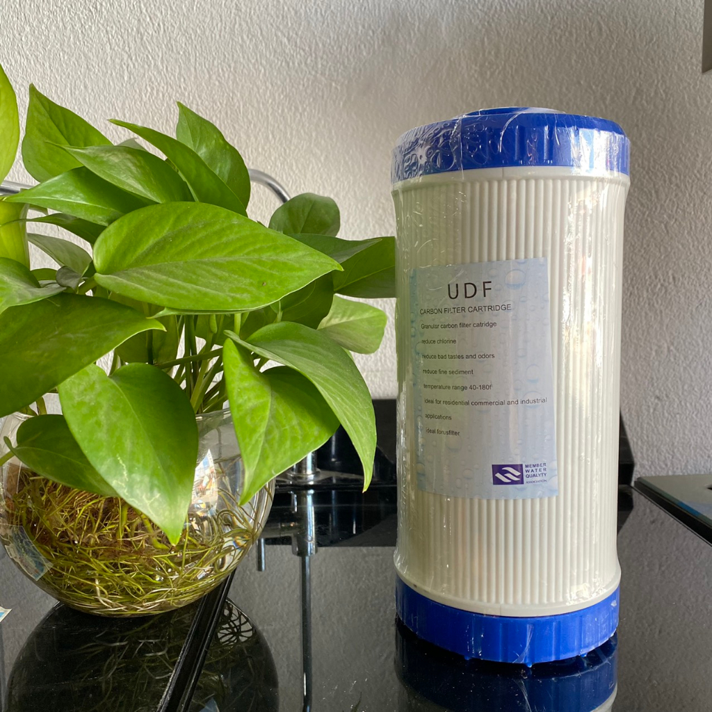 Lõi lọc UDF bigblue 10 inch, Lõi lọc than nén cho cốc béo 10 inch