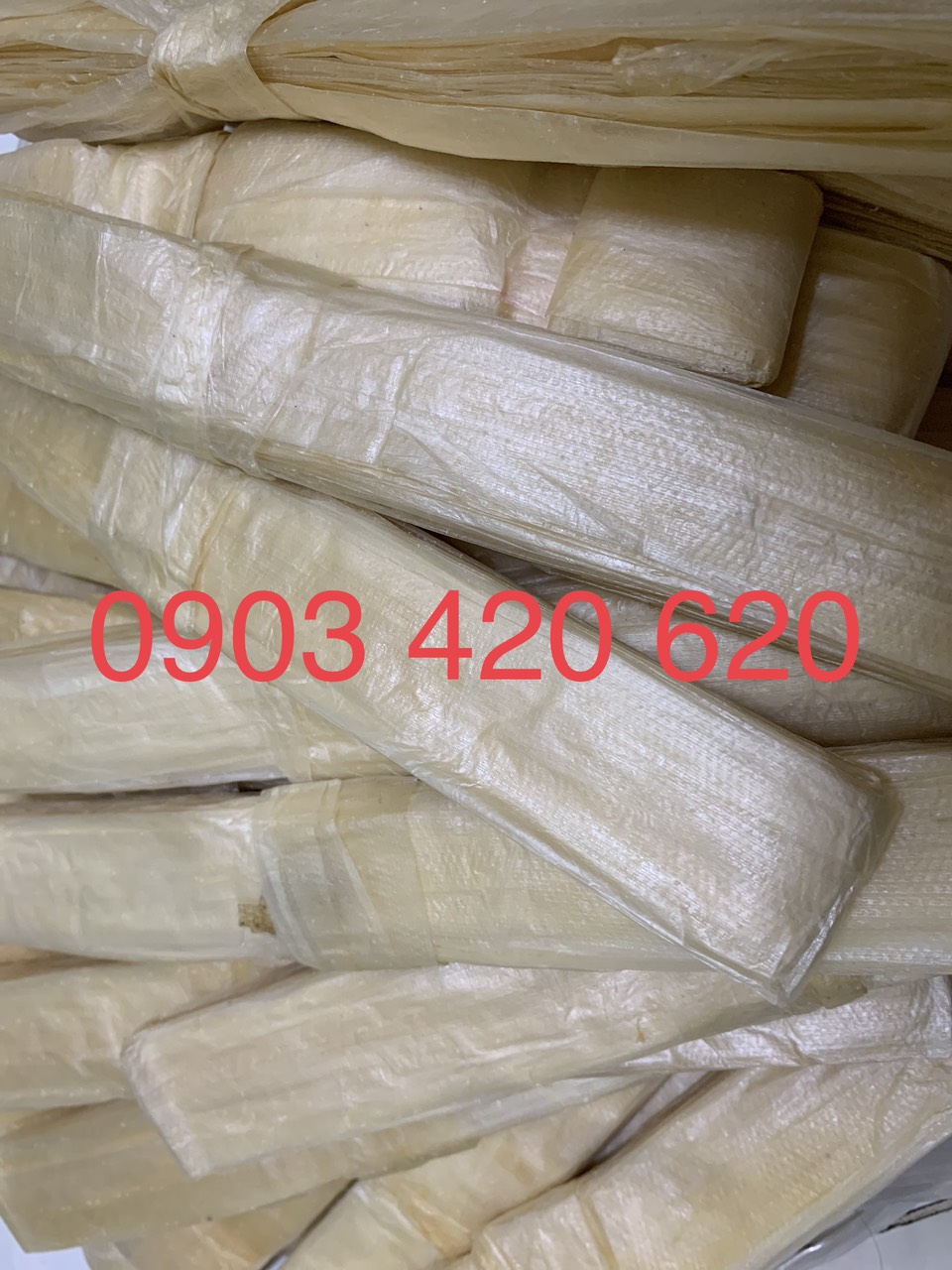 Ruột heo khô làm lạp xưởng đã châm lỗ sẵn 1 cuộn dài 12 met