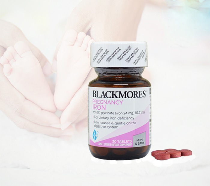 Sắt Blackmores cho mẹ bầu 30 viên