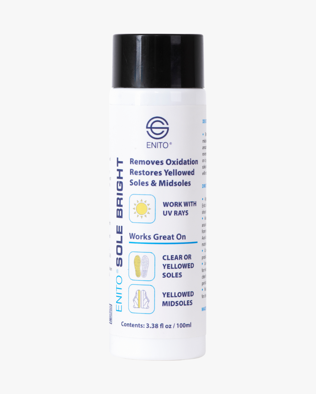 Sản phẩm tẩy ố vàng cho đế giày Enito Sole Bright