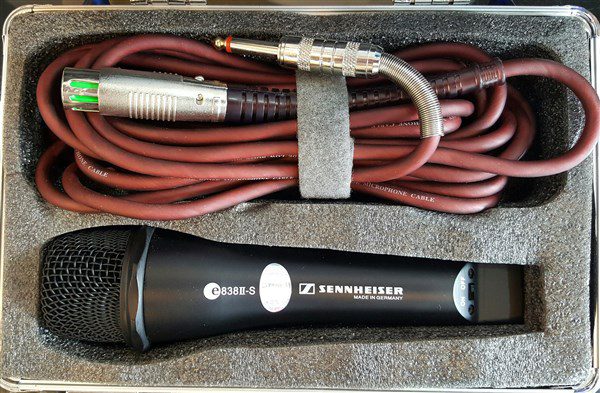 Micro Karaoke Gía Rẻ Micro Dây Hát Karaoke Cao Cấp Sennheiser 838 II-S Hát Cực Micro Karaoke Gía Rẻ Micro Dây Hát Karaoke Cao Cấp Sennheiser 838 II-S Hát Cực