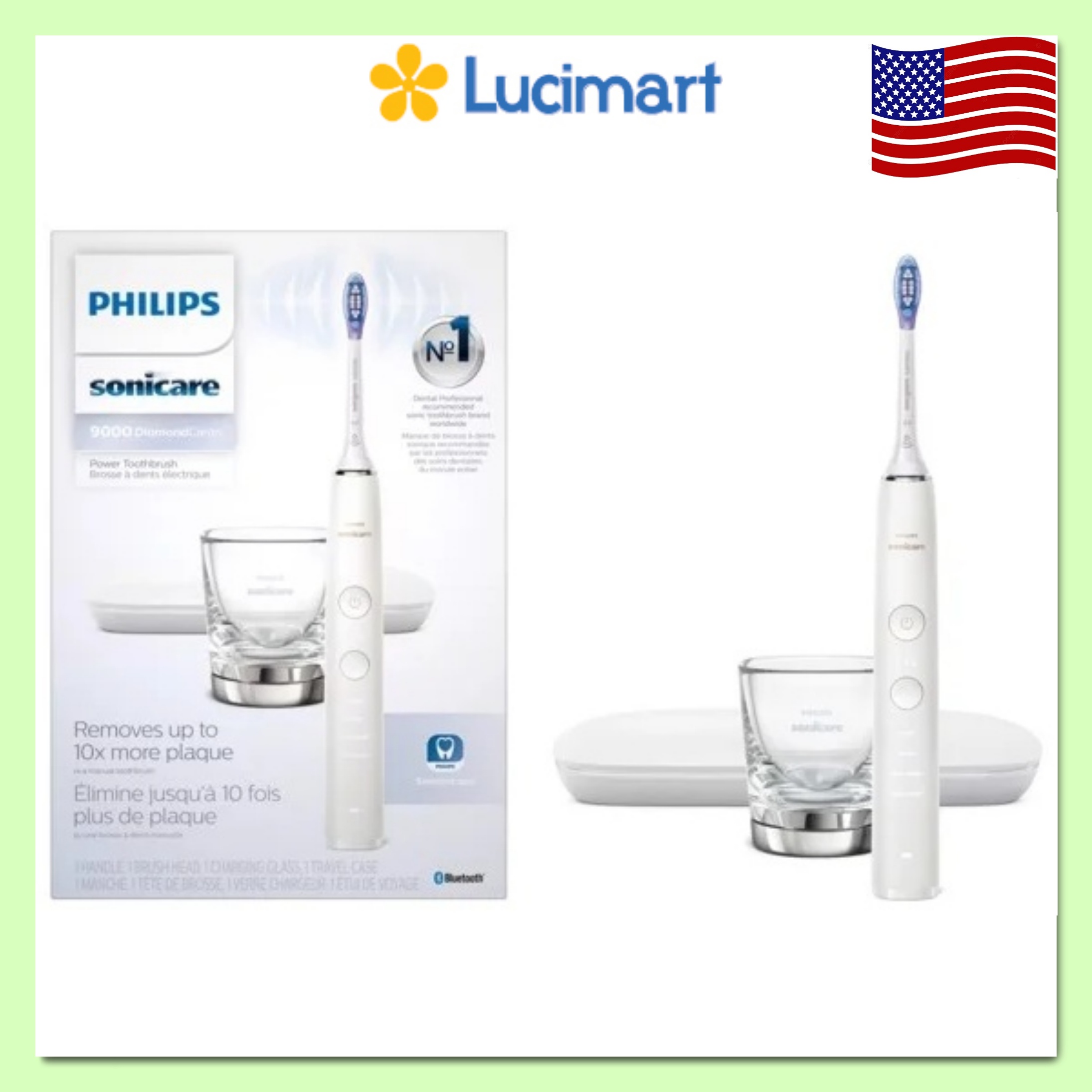Bàn chải điện Philips Sonicare DiamondClean Smart 9000
