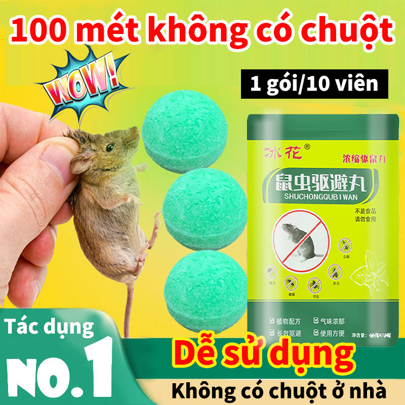 💯10 năm không chuột🐭 DM thuốc đuỗi chuột thuốc đuổi chuột trong nhà băng phiến đuổi chuột (1 gói 10 viên) Thành phần thực vật an toàn, không độc hại long não đuổi chuột viên đuổi chuột long não đuổi chuột gián