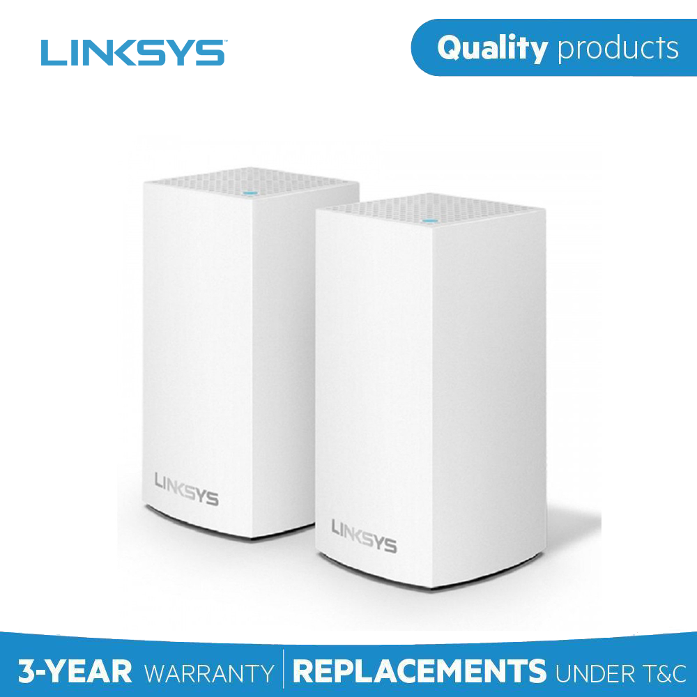Bộ phát wifi băng tần kép linksys velop whw0102 , công nghệ mesh wifi thông minh - hãng phân phối chính thức