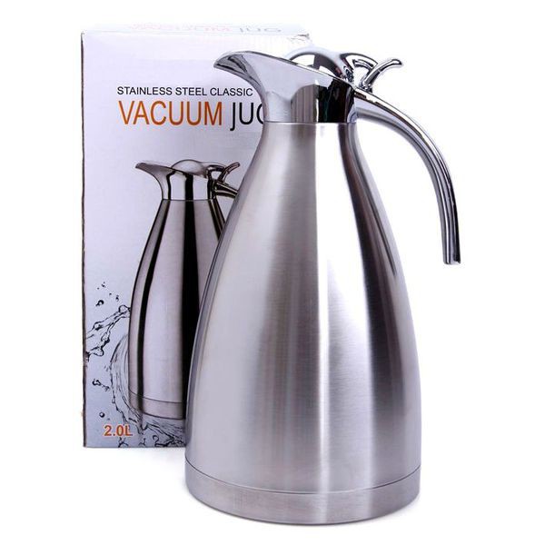 Bình đựng nước Inox 2 lít cao cấp, Bình nước giữ nhiệt cực lâu, Mẫu bình nước bán chạy