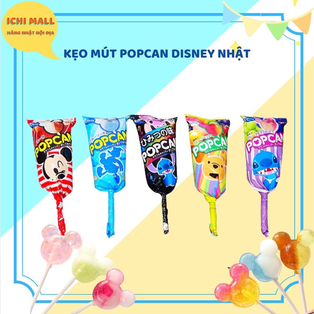 Kẹo mút popcan disney nhật