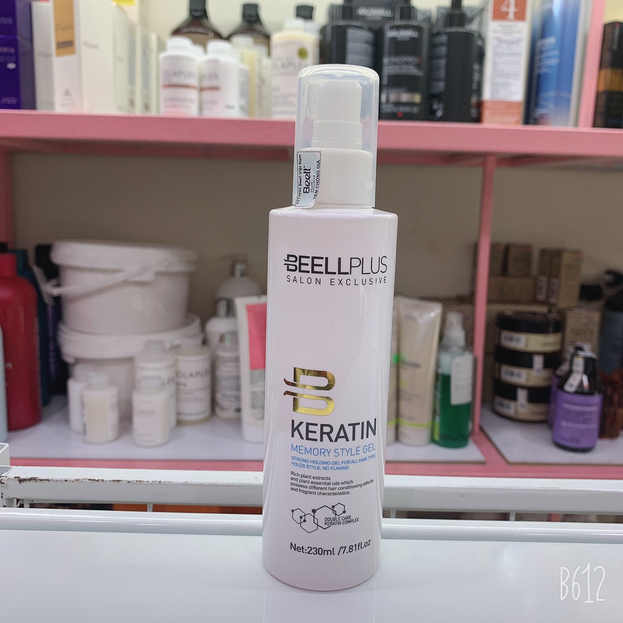 Gel Tạo Kiểu Tóc Beell Plus Keratin Memory Style 230ML