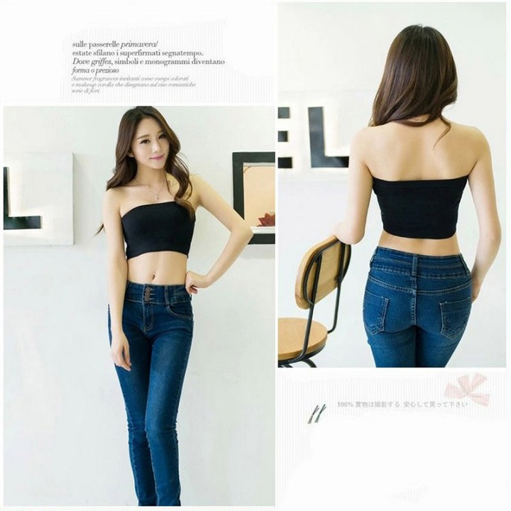 Áo Ngực Quây Không Dây Nữ, Chất Liệu Vải Cotton thoáng mát