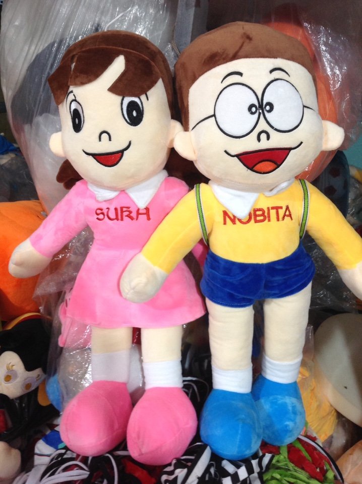 Gấu bông nobita - gấu bông suka - gauxinh268