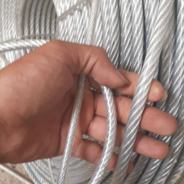 100 mét dây cáp bọc nhựa phi 3mm, phi 4mm, phi 5mm, phi 6mm
