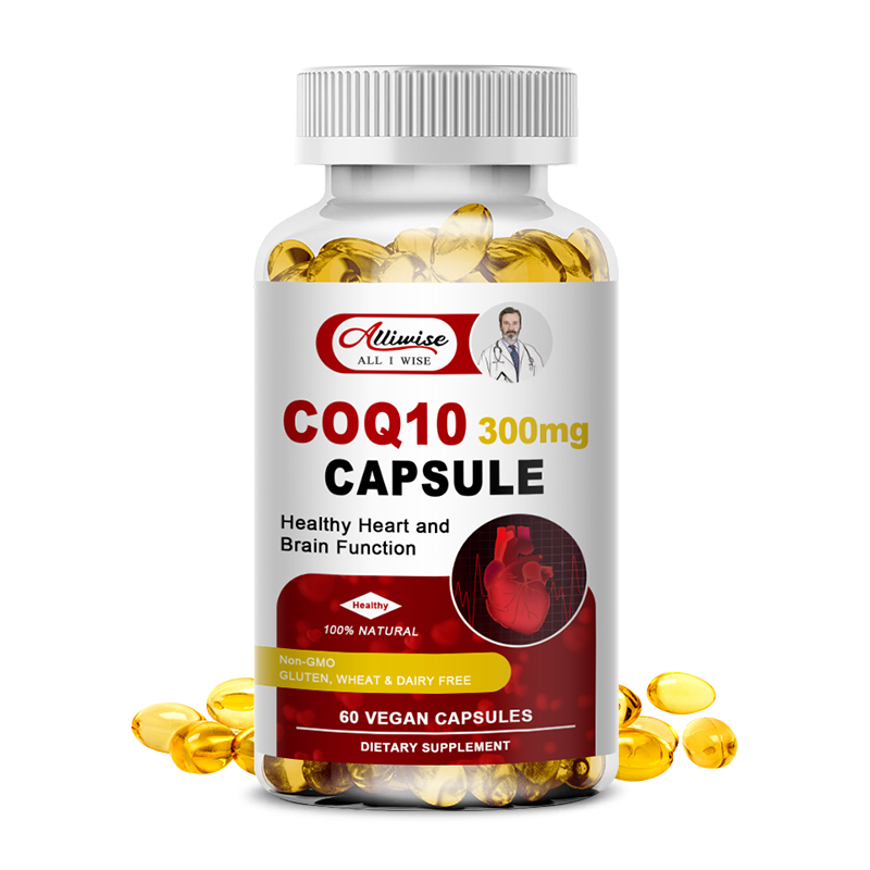 300mg CoQ10 Softgel hấp thụ tốt hơn CoQ10 bổ sung