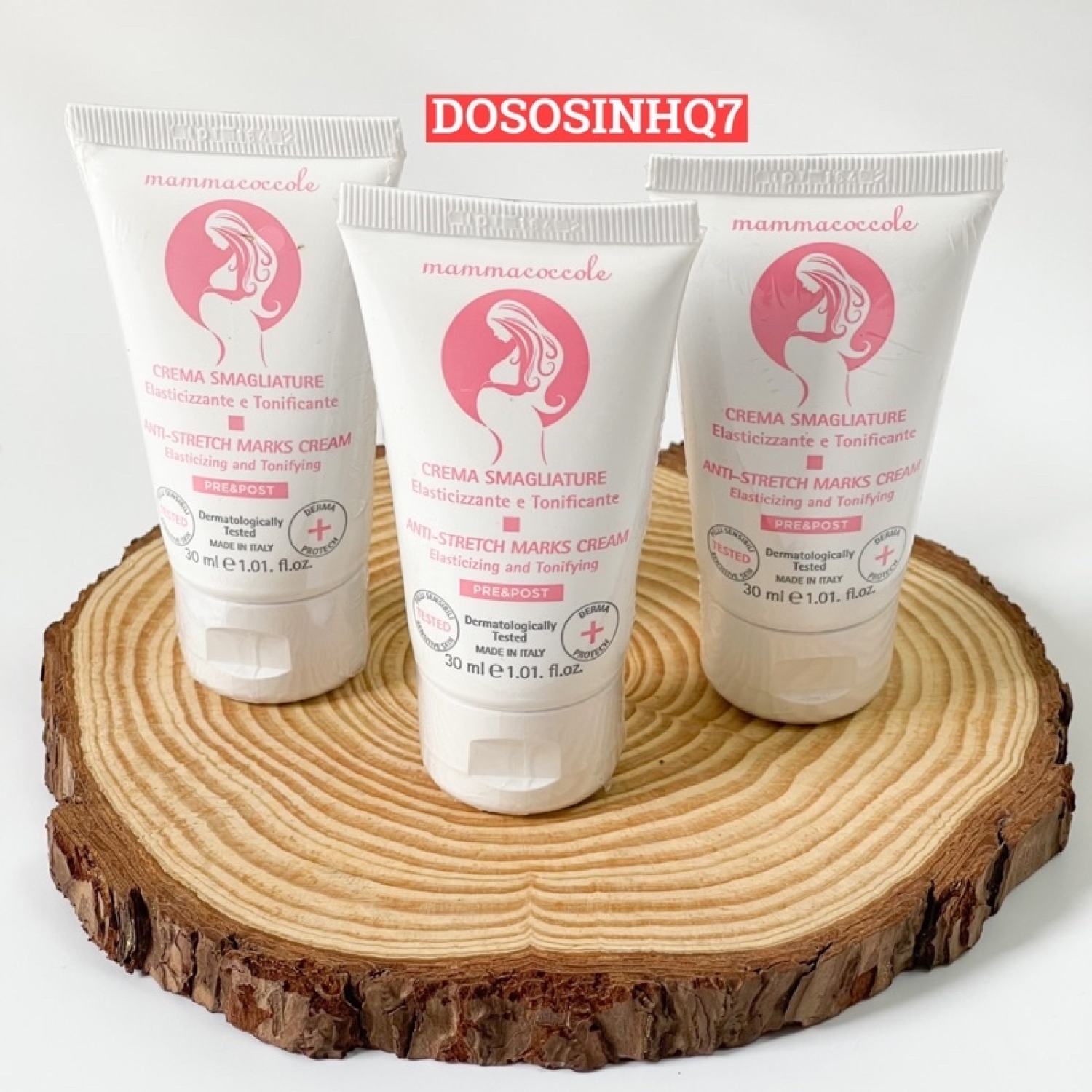 Kem rạn da cho bà bầu Mammacoccole chống rạn da, dưỡng da ngừa thâm khi mang thai và sau sinh 30ml