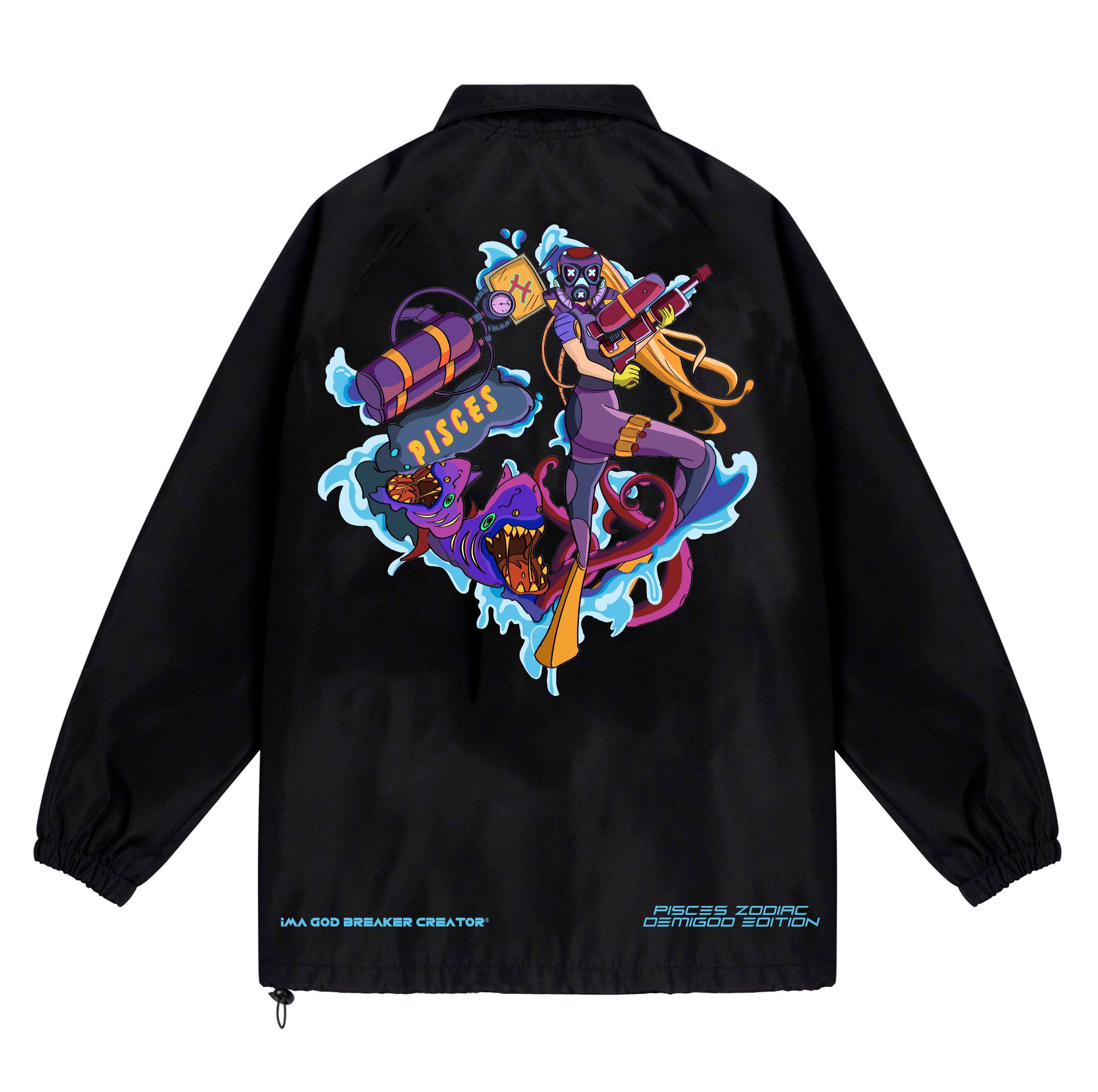 Áo khoác Unisex cung hoàng đạo SONG NGƯ (iGB Pisces Jacket)